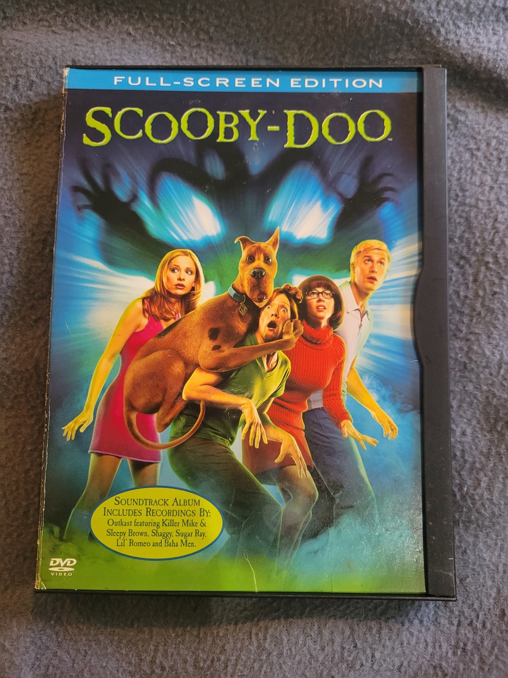 Scooby-Doo DVD Full-Screen Edition - Black/Blue Cover